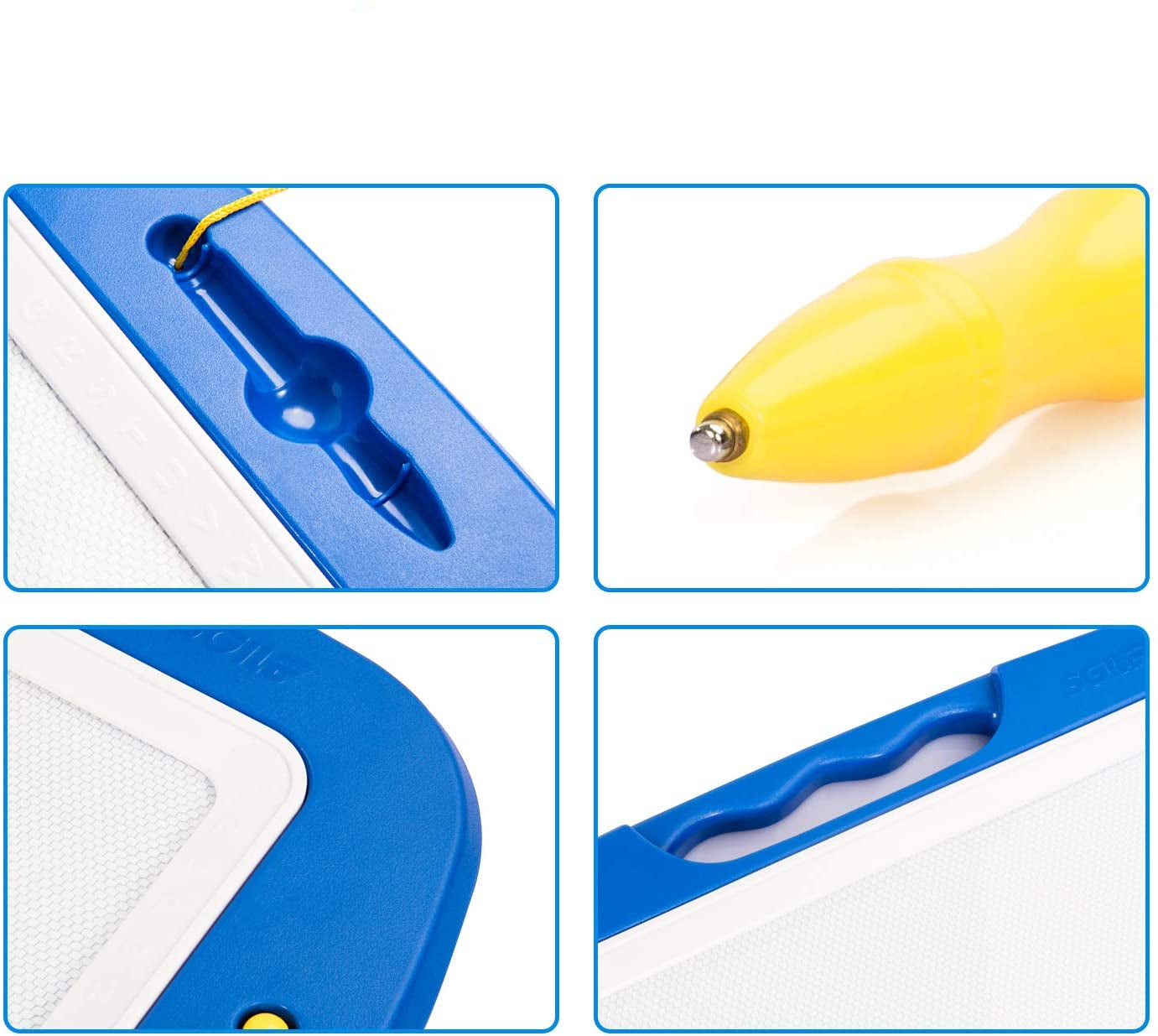 MagniSketch | Magnetic Drawing Board with Four Colors & Stamps | Creative Fun for Kids 5