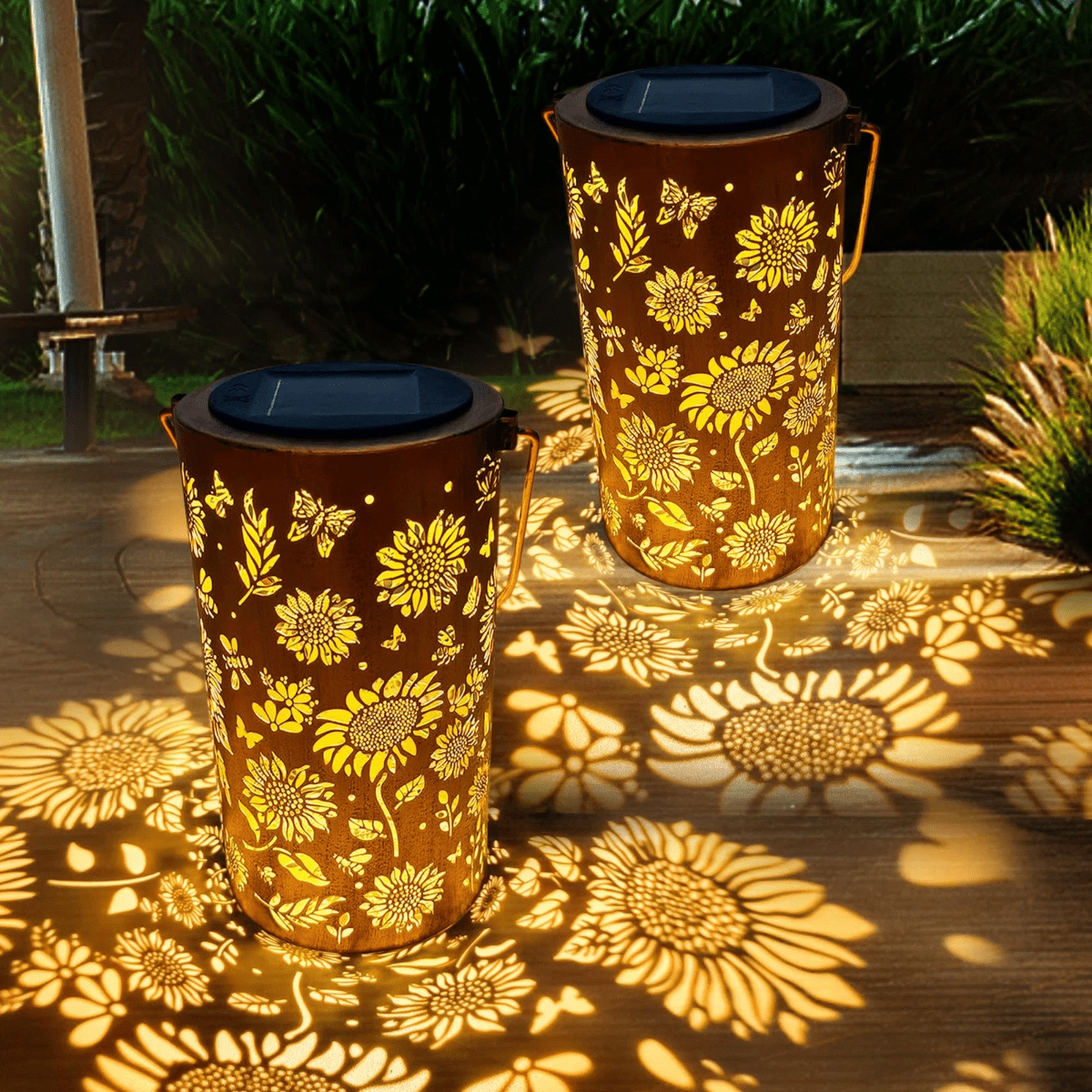 Solar Garden Lanterns, Solar Garden Lights for Outdoor, Hanging Solar Light with Auto On at Dusk, Outdoor Lighting_07