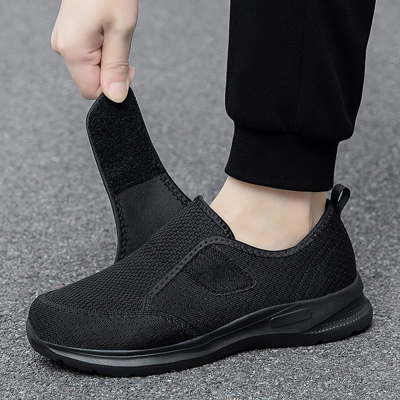 Wide Fit Shoes, Extra Wide Slip On Shoes for Women and Men, Diabetic Comfort Shoes with Adjustable Strap_03