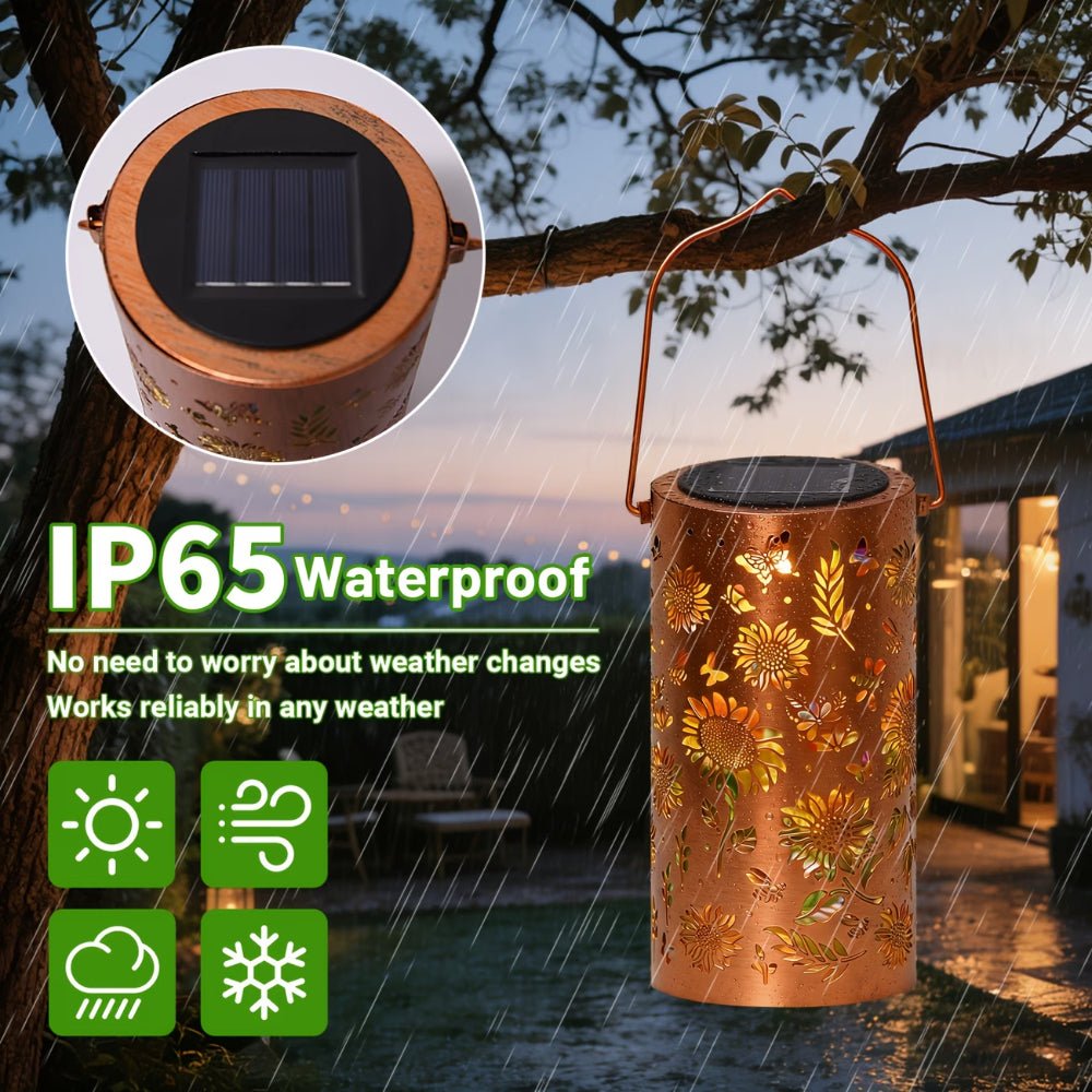 Solar Garden Lanterns, Solar Garden Lights for Outdoor, Hanging Solar Light with Auto On at Dusk, Outdoor Lighting_03