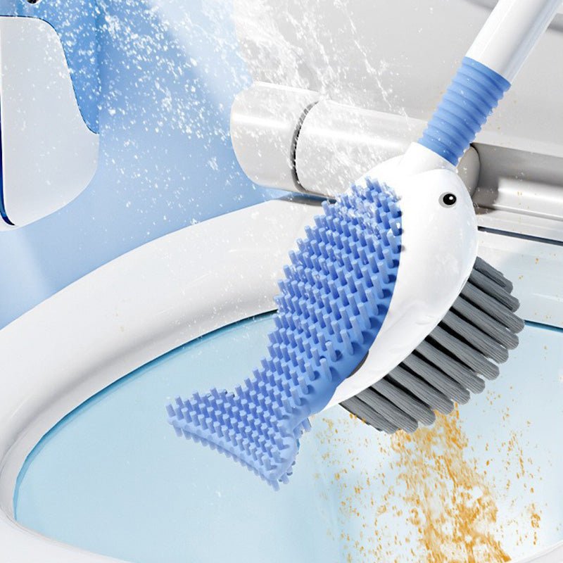 Silicone Toilet Brush with 360 Degree Head, Loo Brush for Bathroom Accessories – image 7