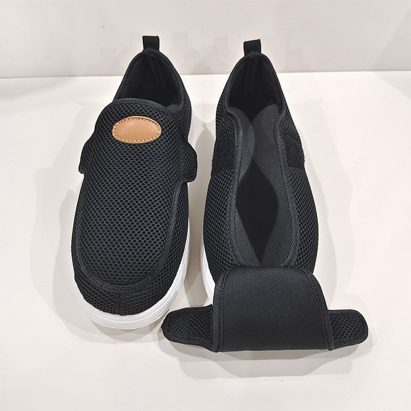 Wide Fitting Shoes for Swollen Feet, Adjustable Wide Fit Walking Shoes – image 4