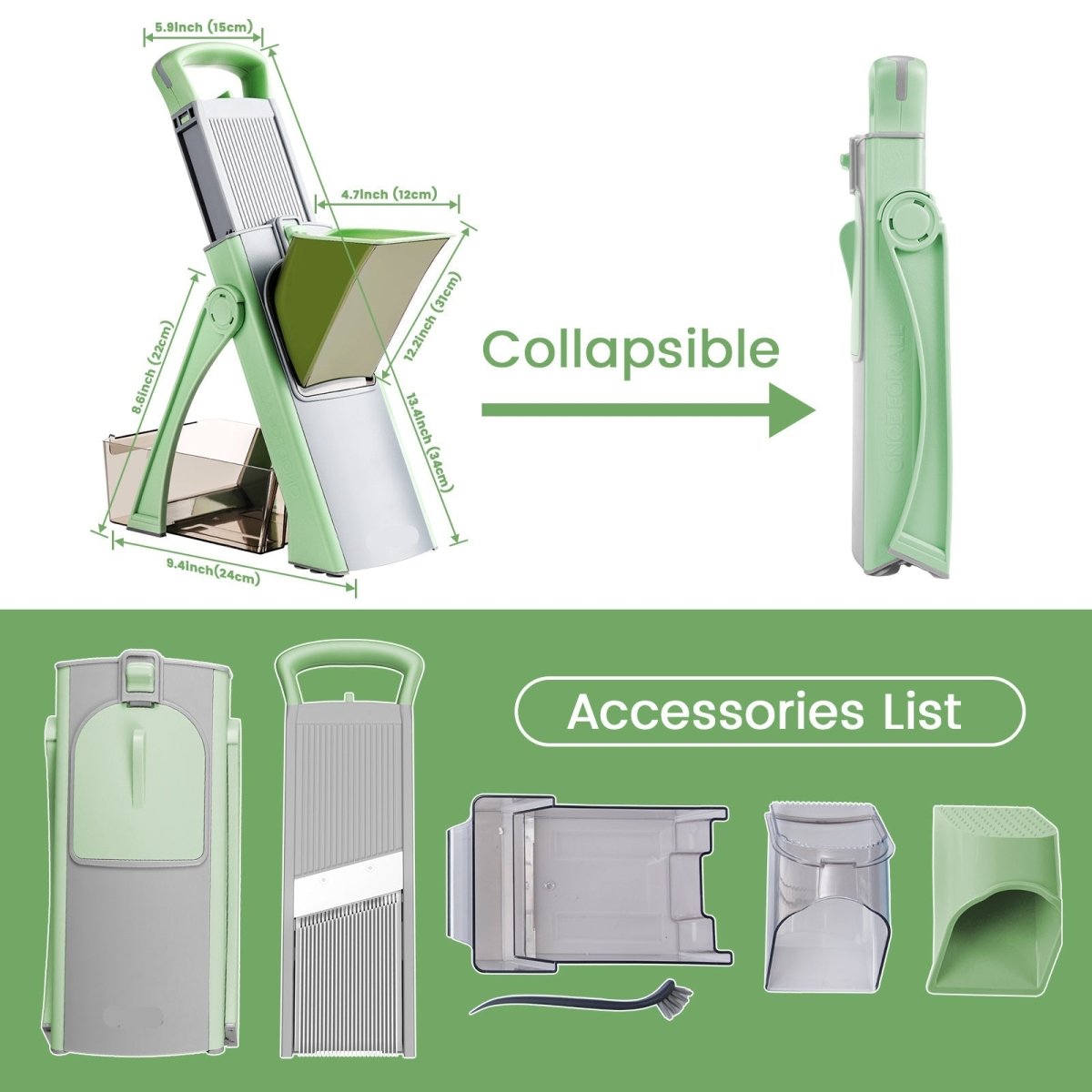 Vegetable Chopper with Slicer and Grater, Veggie Chopper, Onion Chopper, Vegetable Slicer for Potatoes and Fruit_04