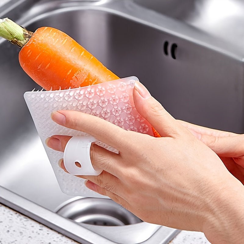 Vegetable Brushes Set of 3, Veg Brush for Fruit and Vegetables, Flexible Kitchen Brushes with Ergonomic Handle_00