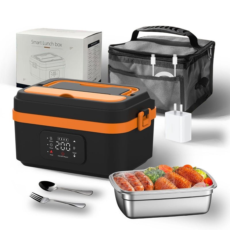 Electric Lunch Box Rechargeable, Cordless Heated Lunch Box without Water – image 6