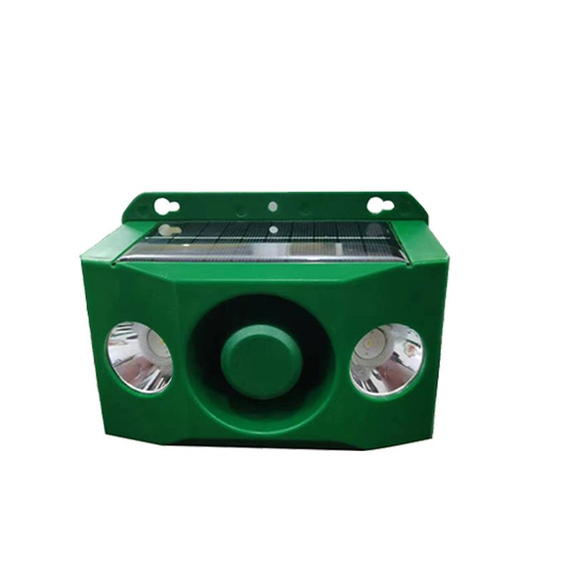 Solar Garden Animal Repellent with Alarm and LED, Garden Animal Deterrent, Solar Animal Repeller for Wall and Fence_06