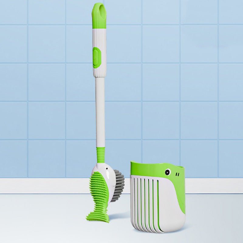 Silicone Toilet Brush with 360 Degree Head – image 12