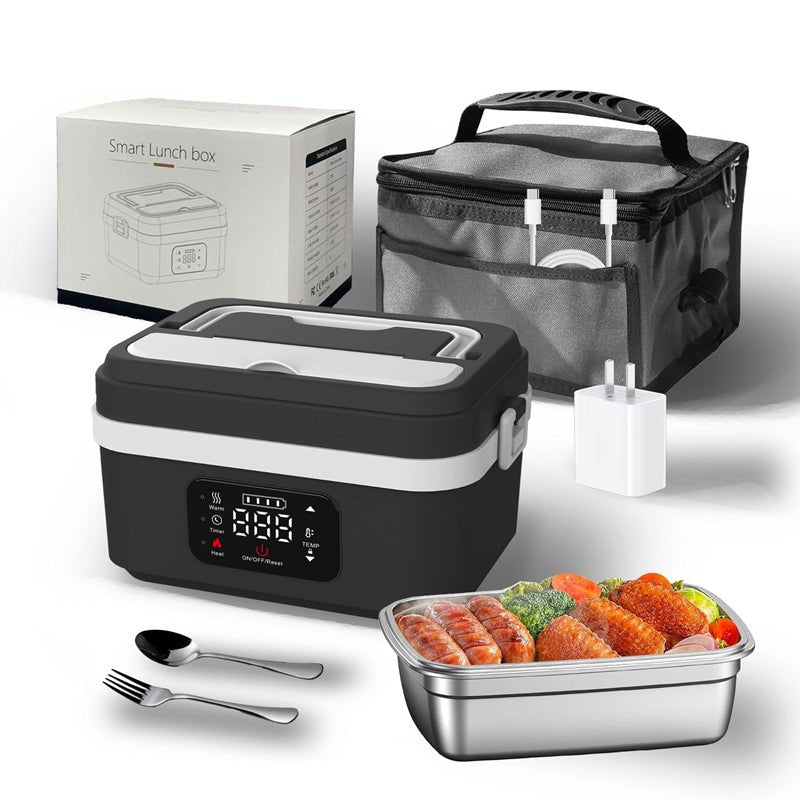Electric Lunch Box Rechargeable, Cordless Heated Lunch Box without Water – image 8