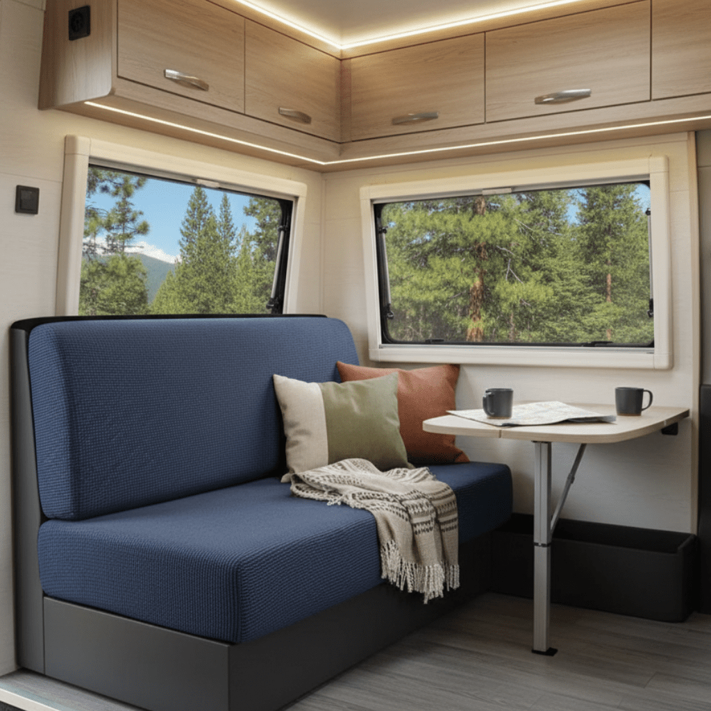 Caravan Seat Covers, Motorhome Seat Covers with Backrest Cover, Stretch Universal Seat Covers, Campervan Accessories