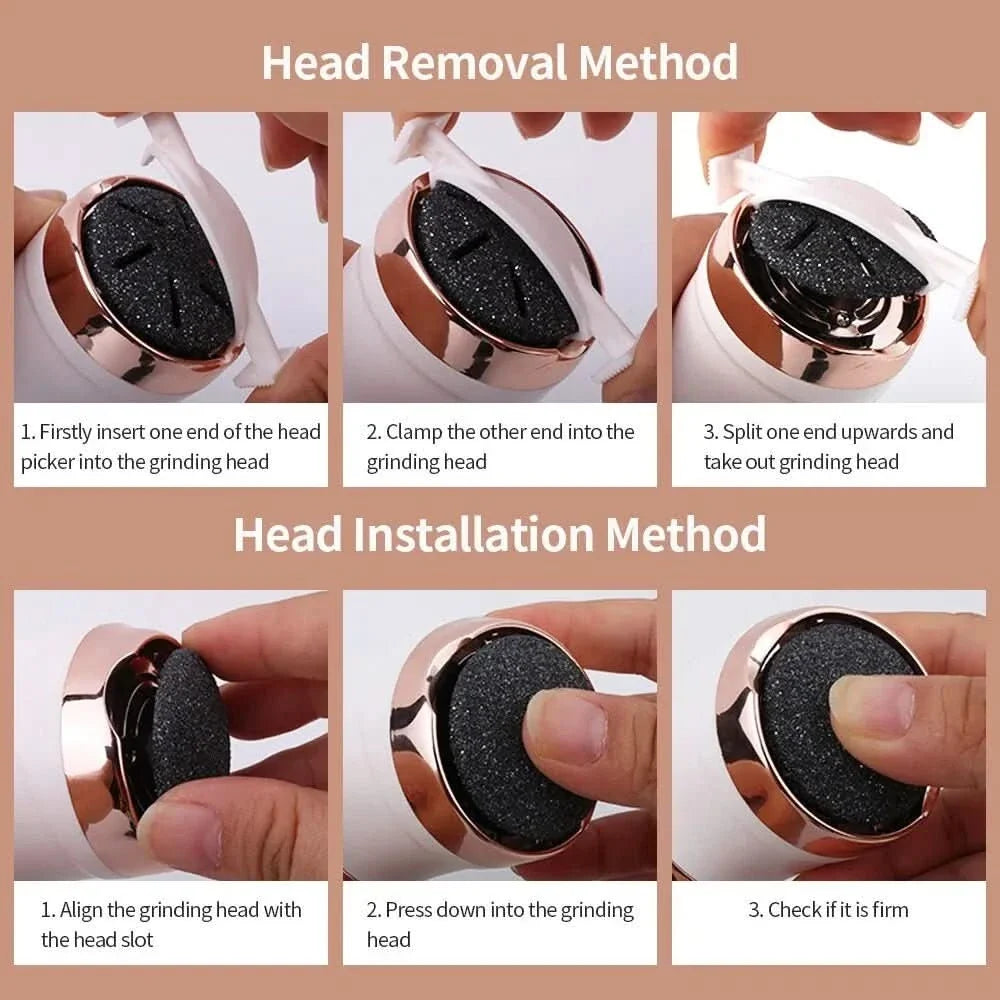Electric Callus Remover for Feet, Foot Callus Remover with USB Charging
