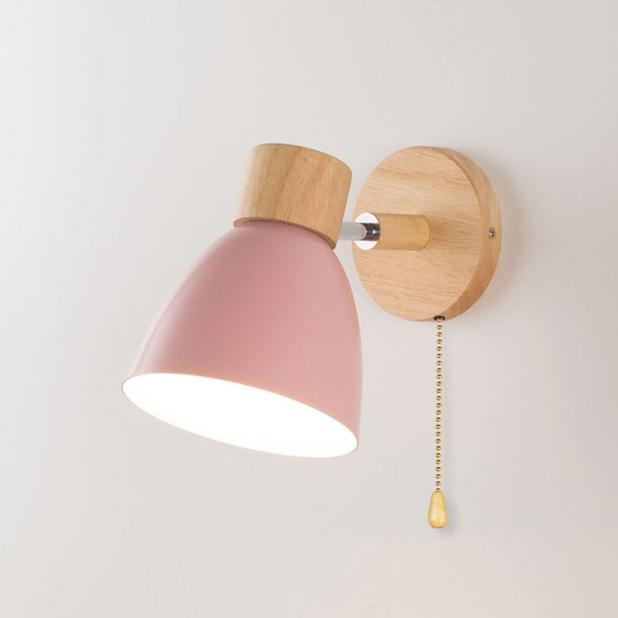 Milo Wall Sconce | Modern Minimalist Wooden Cone Design 15