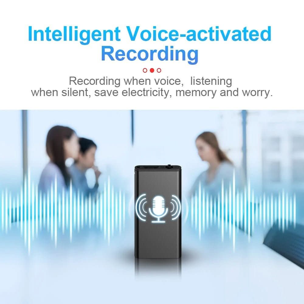Mini Voice Recorder with Voice Activation, Dictaphone