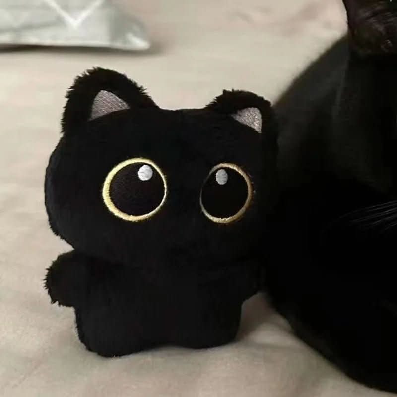 Black Cat Soft Toy 10 cm, Small Plush Toy for Children – image 4