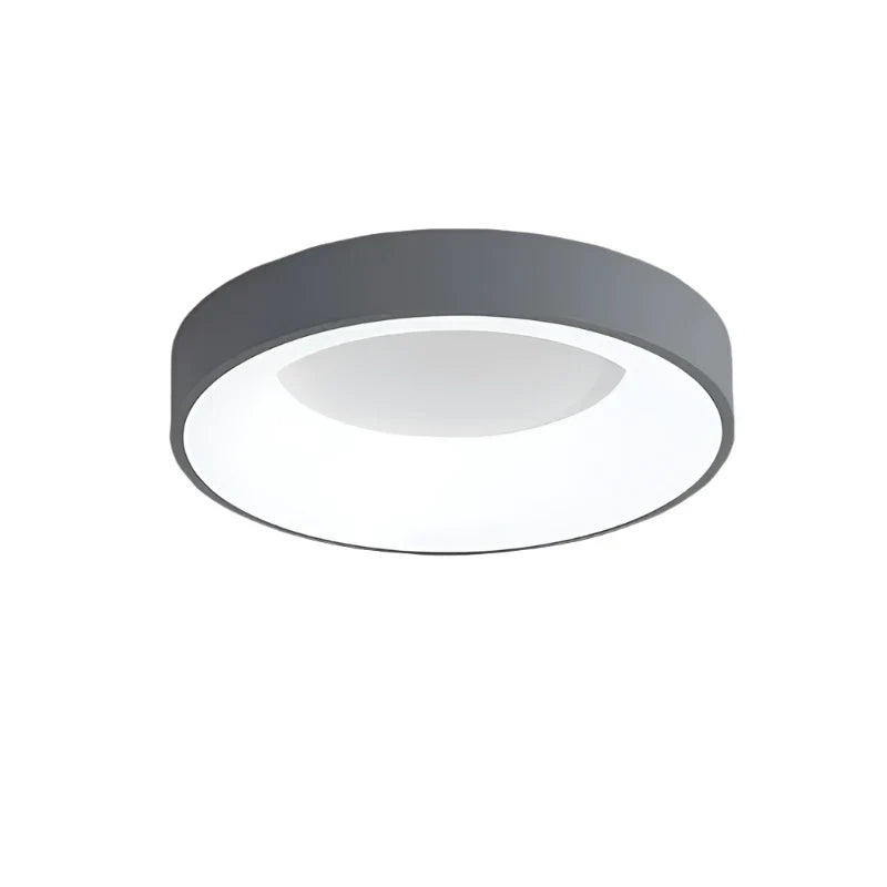 Modern Elegance | Flush Mount Ceiling Light with Integrated LED | Minimalist Design for Soft Ambient Glow 1