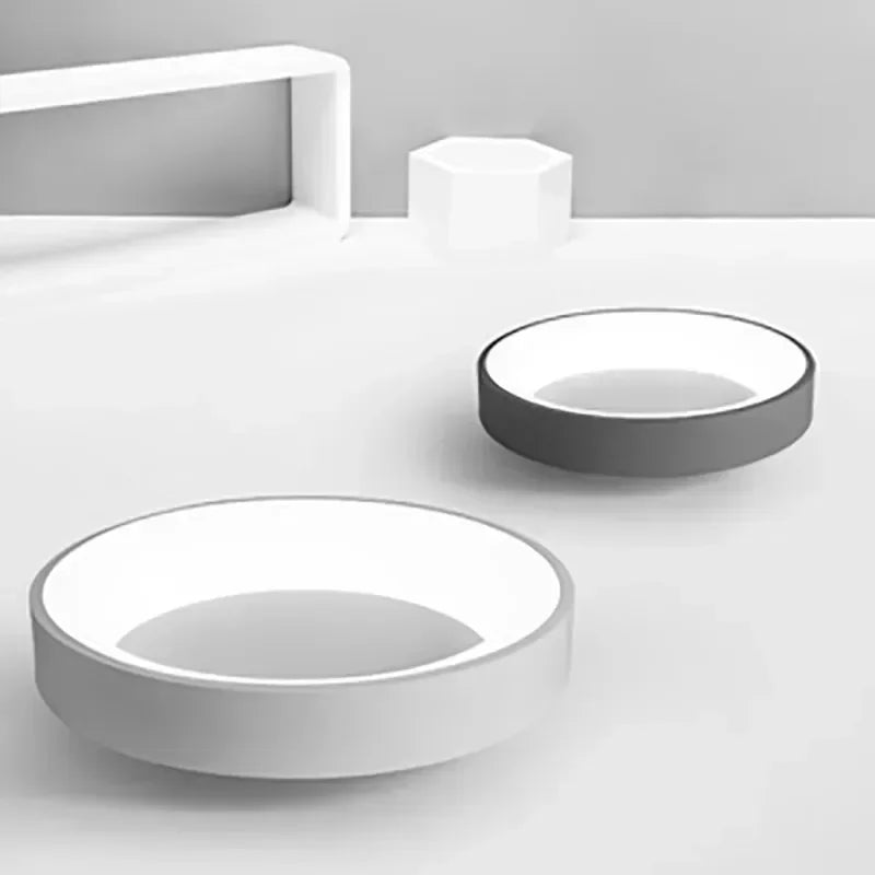 Modern Elegance | Flush Mount Ceiling Light with Integrated LED | Minimalist Design for Soft Ambient Glow 6