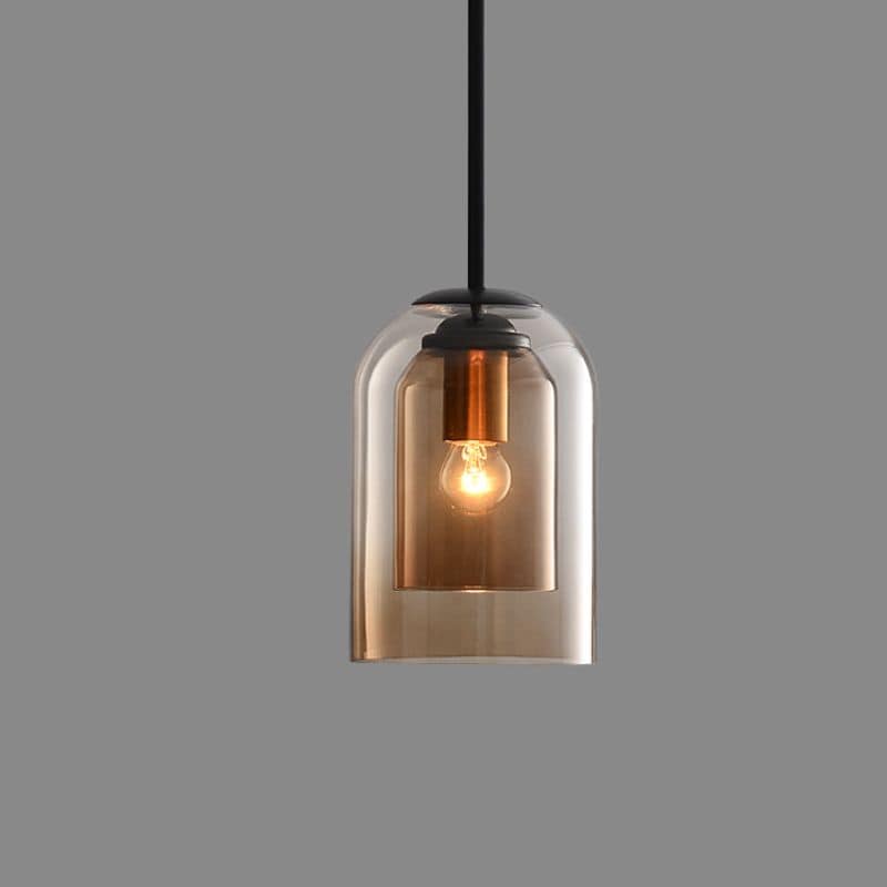 Modern Glass Pendant Light | Adjustable Height for Elegant Kitchen Illumination 9