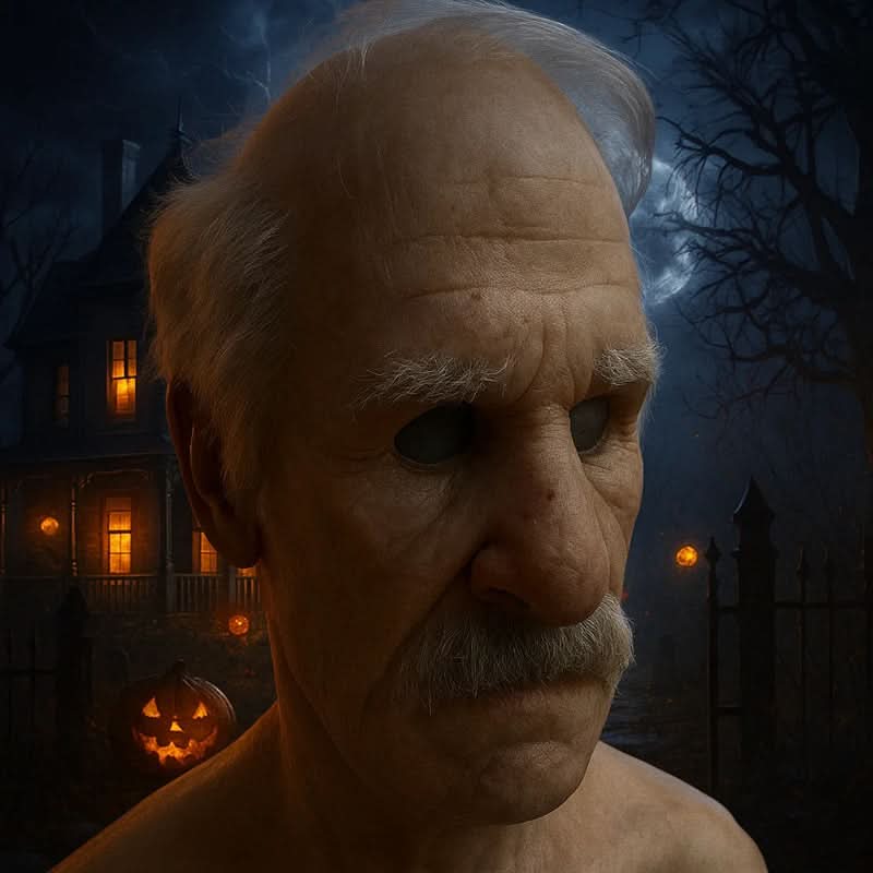 Halloween Masks for Adults, Realistic Latex Mask Full Head