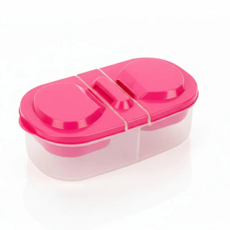 Plastic Storage Box with Compartments, Snack Box for Fruit and Dry Food – image 10
