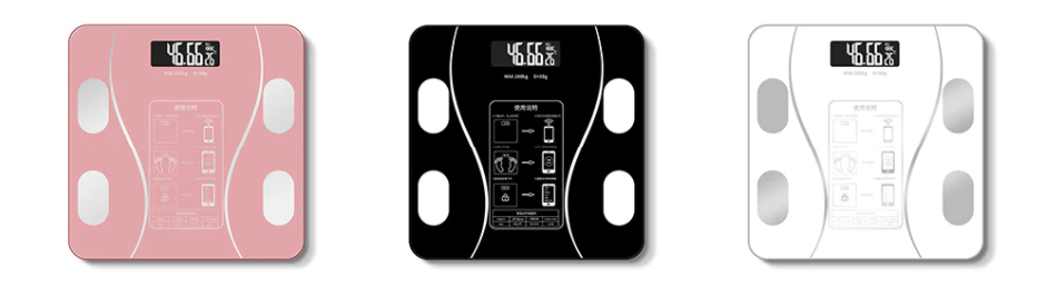 Bathroom Scales with Body Fat Analysis, Digital Weighing Scales up to 180 kg