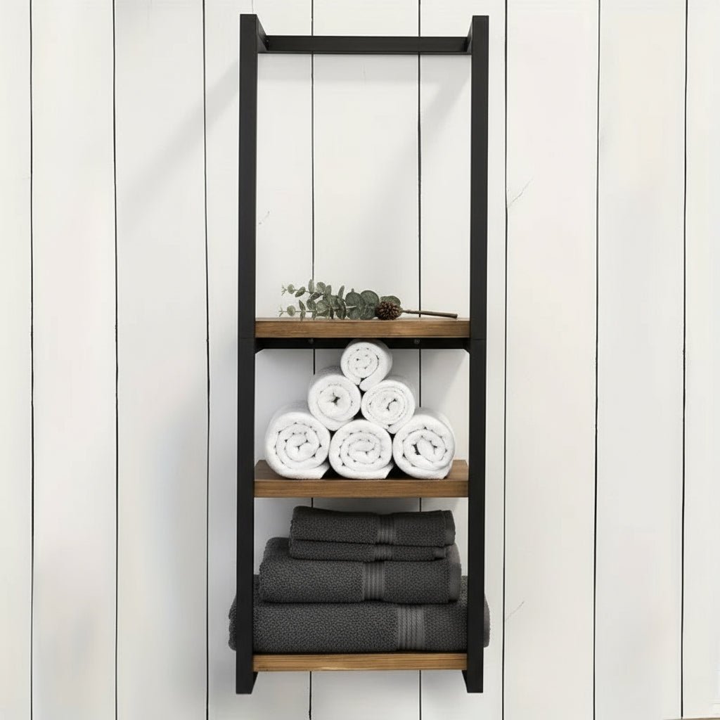 Wall Mounted Towel Holder, Stainless Steel Bathroom Towel Storage, Rust Resistant Towel Rack for Bathroom and Spa_04