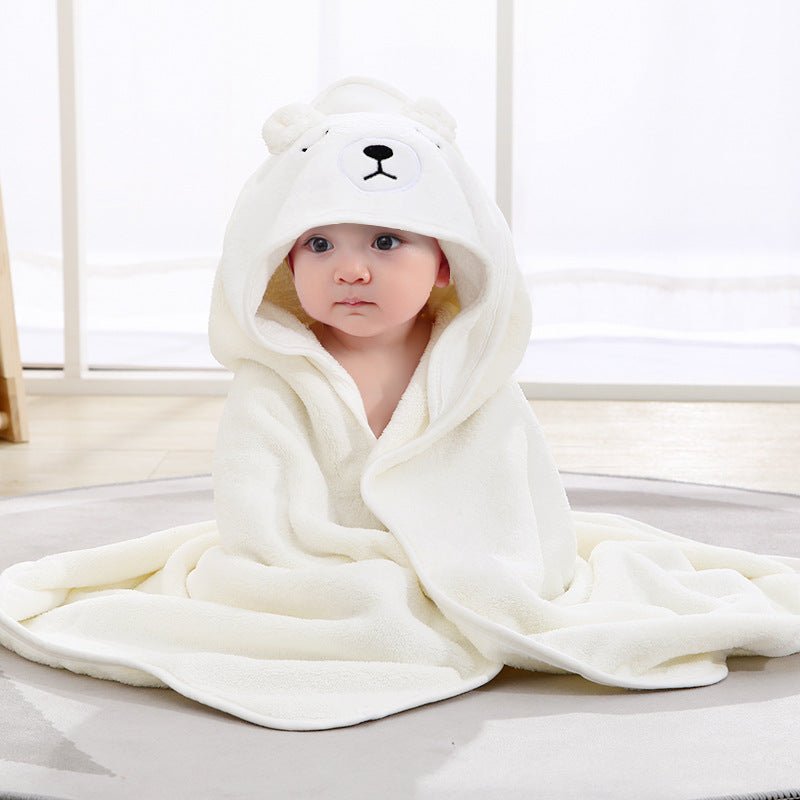 Baby Bath Towel with Hood 80 x 80 cm – image 4