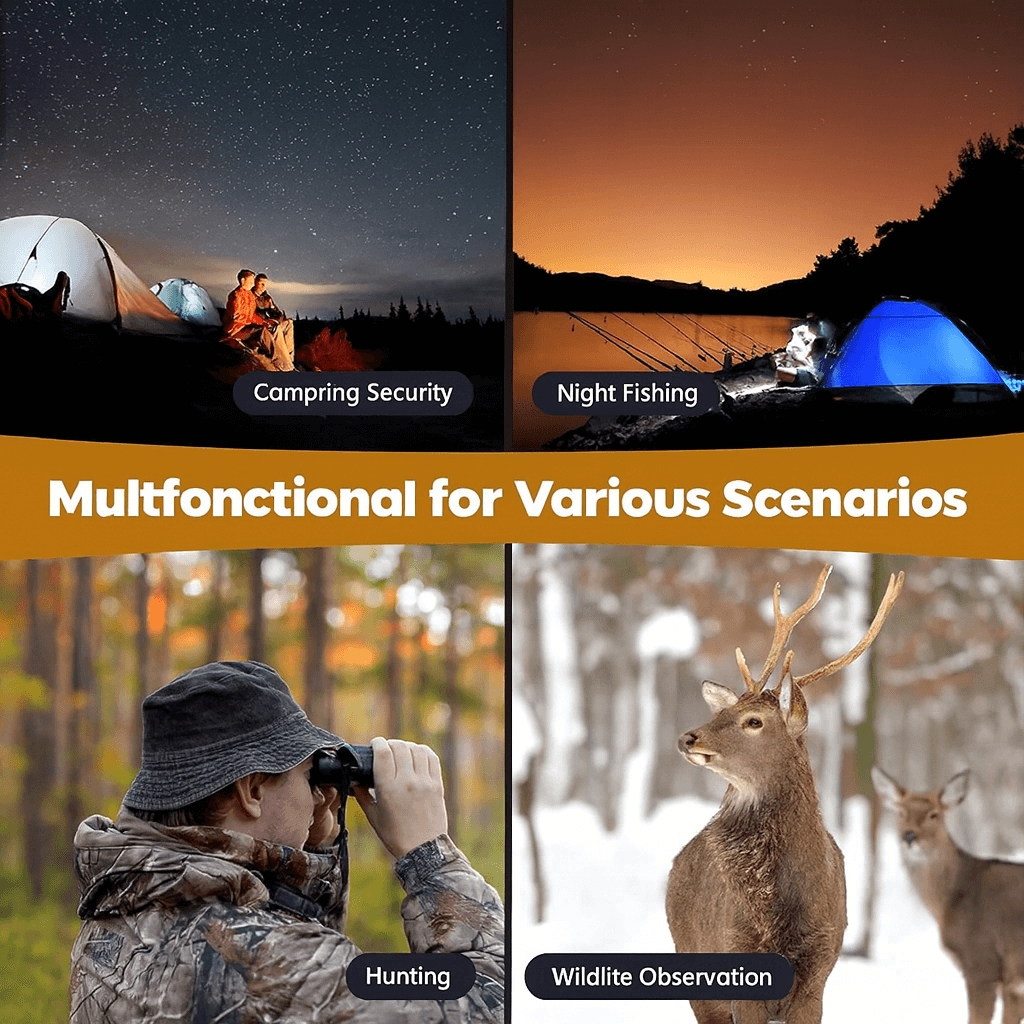 Night Vision Binoculars 4K with 8x Zoom, Digital Binoculars for Camping and Wildlife – image 7