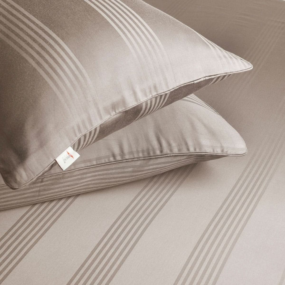 Cotton Pillowcases Pair, 400 Thread Count Pillow Cases, Breathable Pillowcase Set of 2 for Standard and Large Pillows_00