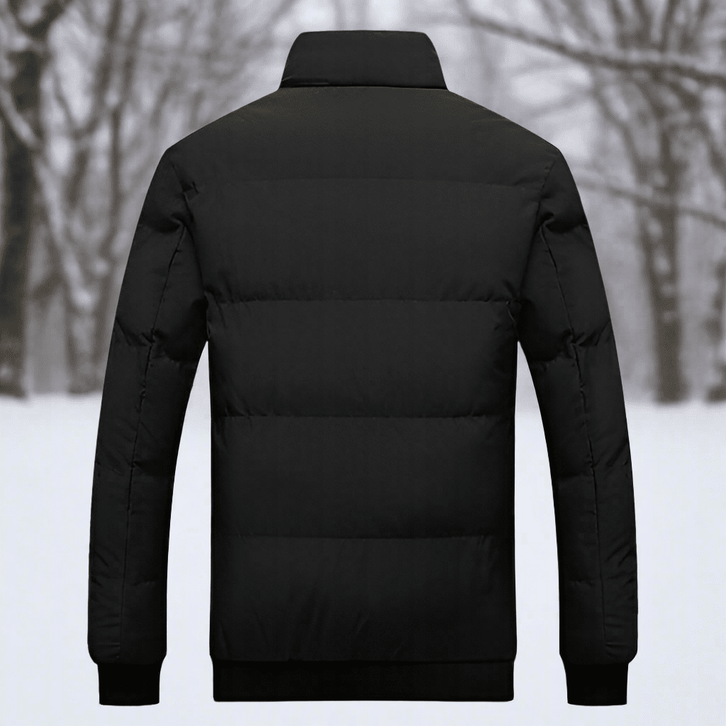 Mens Puffer Jacket, Lightweight Quilted Coat