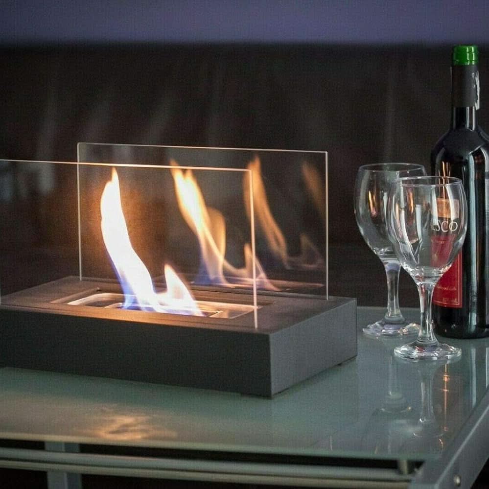 Bioethanol Fireplace Tabletop, Smokeless Fire Pit for Indoor and Outdoor – image 4