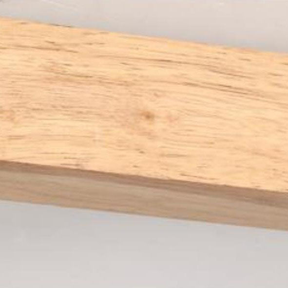 Natural Harmony | Flush Mount Ceiling Light Fixture with Dual LED Illumination | Japanese Wooden Design for Cozy Spaces 2