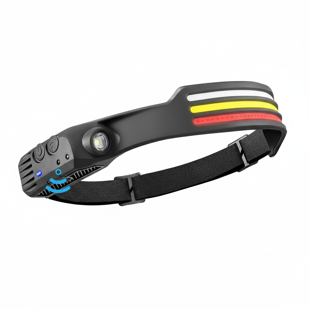 Rechargeable Head Torch, LED Head Torch 1500 Lumens – image 8