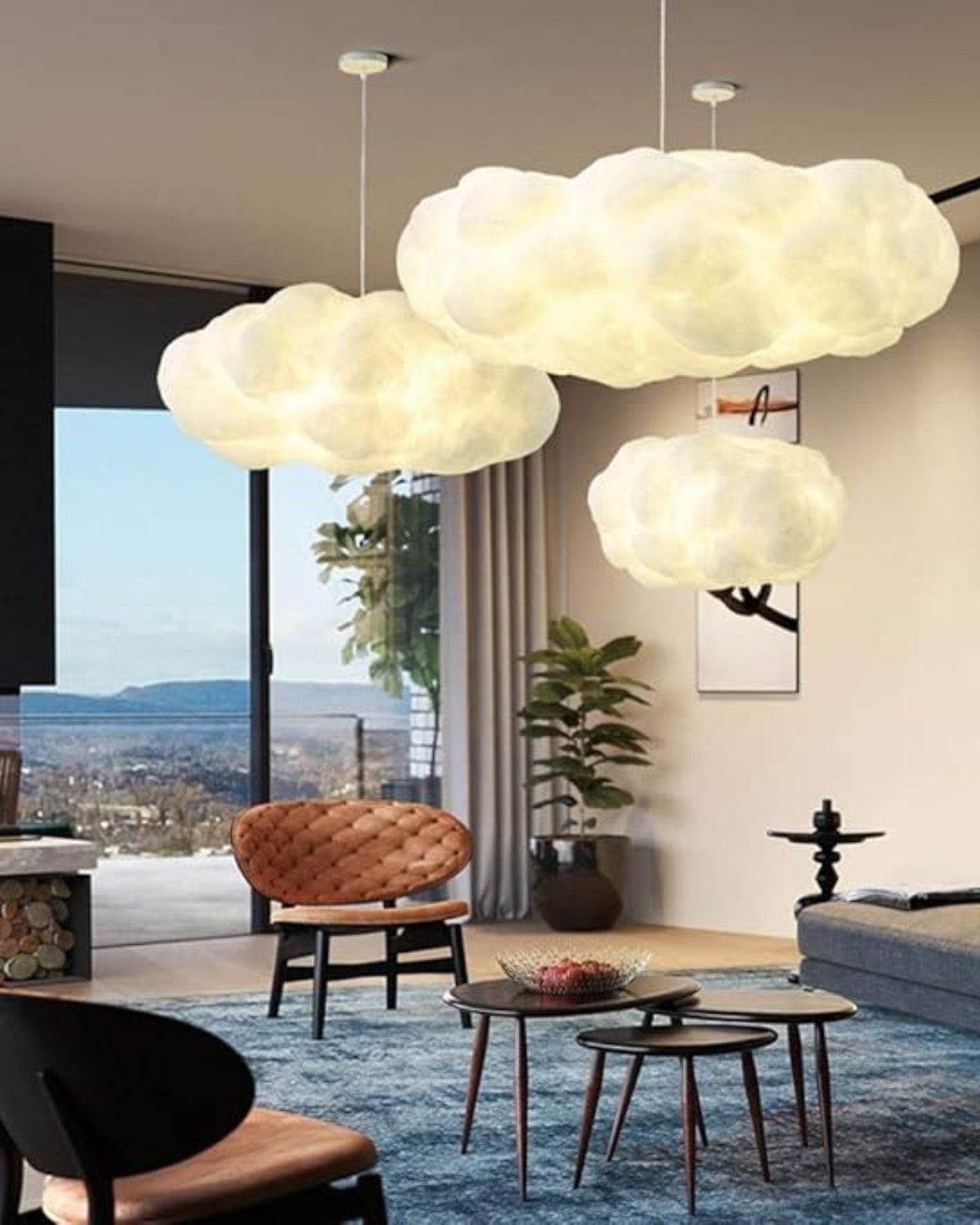 NimbusGlow | Dreamy Soft Cloud Pendant Light Fixture 7