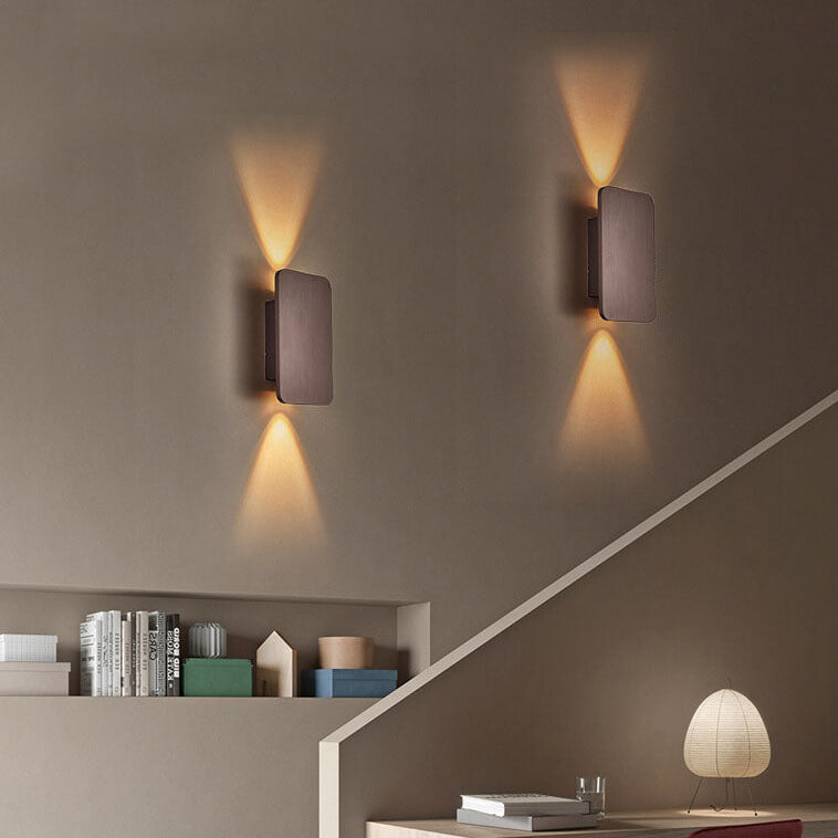Nora LED Wall Sconce | Minimalist Aluminium and Glass Design, Adjustable Colour Temperature 5