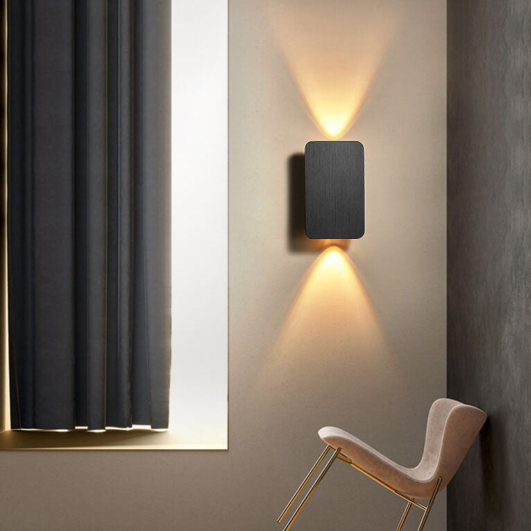 Nora LED Wall Sconce | Minimalist Aluminium and Glass Design, Adjustable Colour Temperature 8