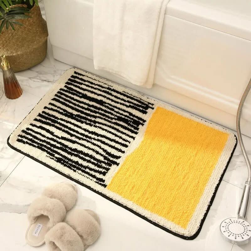 Bath Mat Non Slip, Soft Bathroom Rug for Shower and Bath, Machine Washable Bathroom Mats in 3 Sizes_03