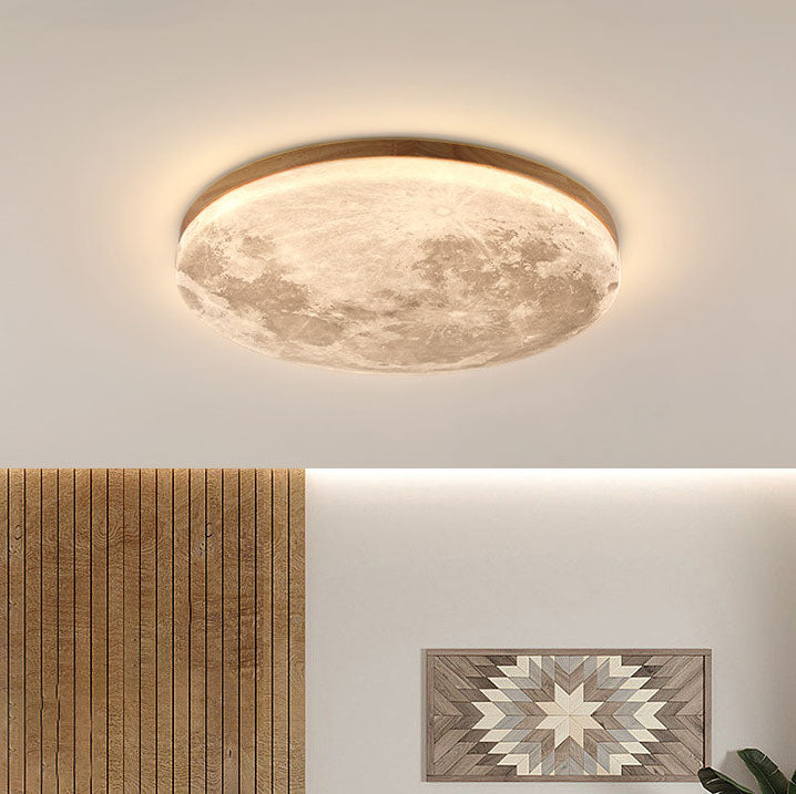 NordicGlow | Elegant Minimalist Round LED Ceiling Light Fixture 4