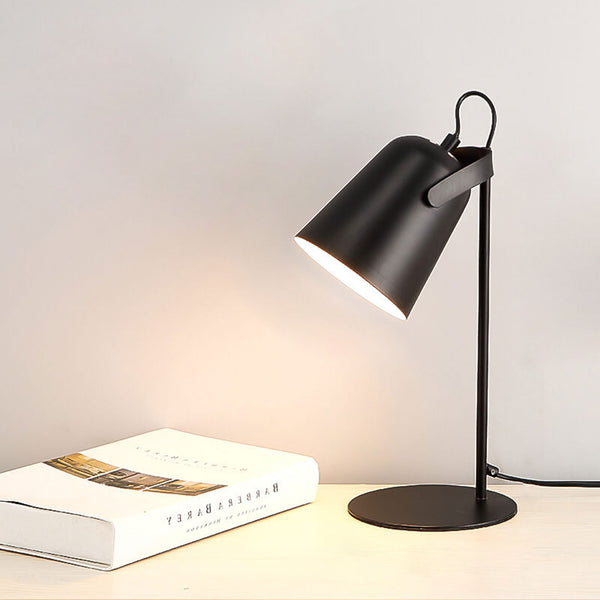NordicGlow | Elegant Minimalist Wrought Iron Table Lamp for Bedrooms 10
