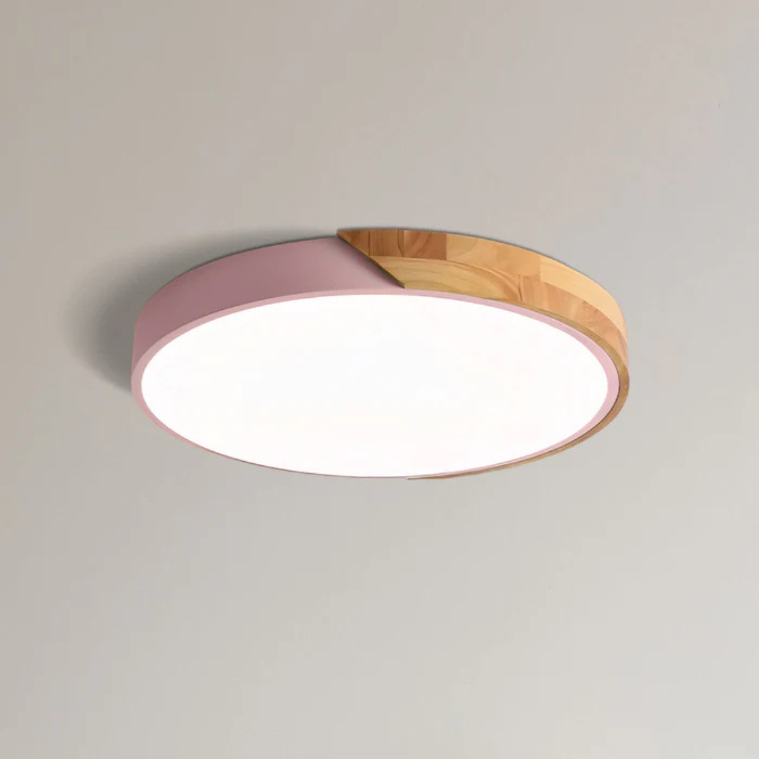 NordicWood | Elegant Modern Flush Mount LED Ceiling Light Fixture 2