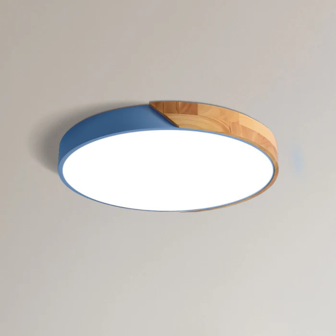 NordicWood | Elegant Modern Flush Mount LED Ceiling Light Fixture 6