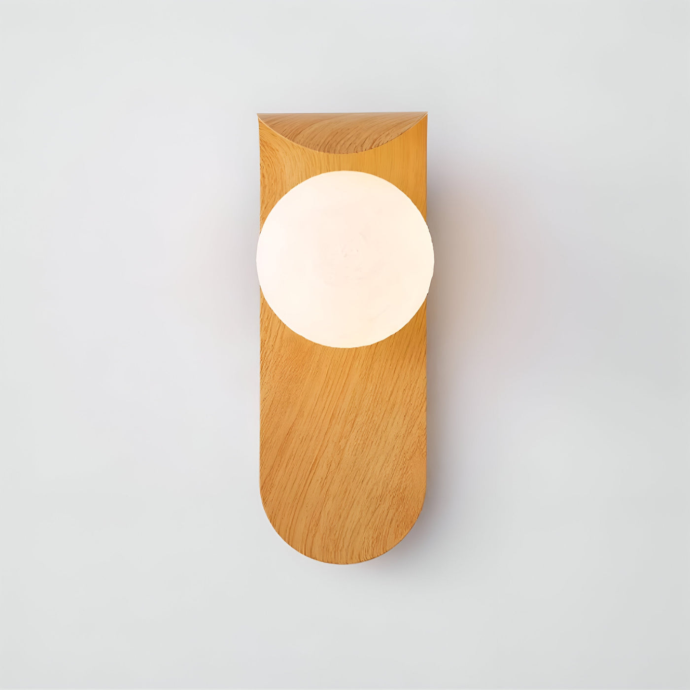 NordicaGlow | Elegant Minimalist Wood LED Wall Sconce Light 2