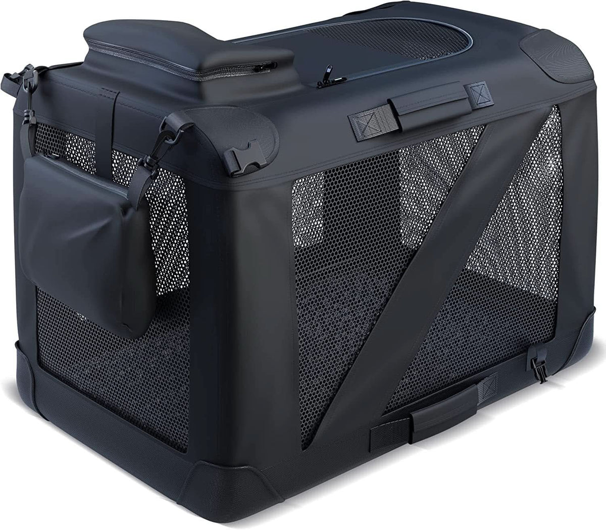 Cat Carrier, Foldable Pet Carrier Bag with Mesh Windows