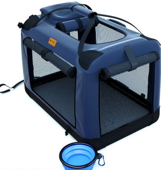 Foldable Pet Carrier Bag with Mesh Windows – image 5