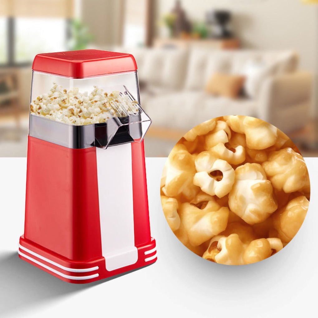 Popcorn Maker Machine, Classic Popcorn Machine for Home Movie Nights and Parties, Compact Aluminium Alloy Popcorn Popper_03