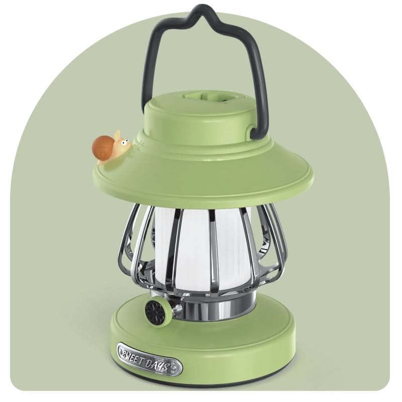 Night Light for Tent and Camping, Rechargeable Camping Light, Portable Battery Lamp, Retro Cordless Lamp with Warm LED_06