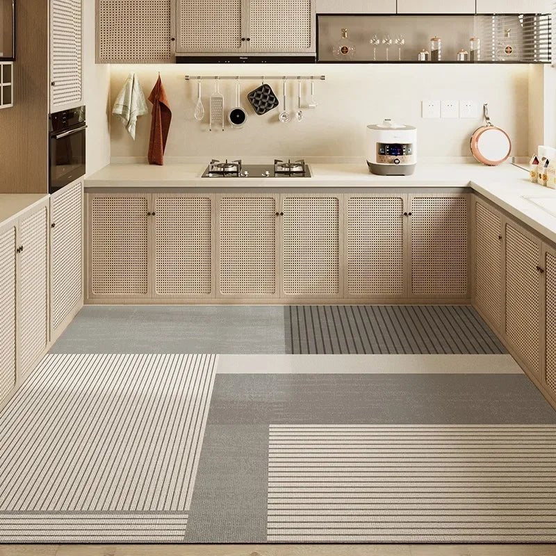 Anti Fatigue Kitchen Mats, Waterproof PVC Kitchen Rug Runner, Oil Resistant Anti Slip Mat for Kitchen Floor_07