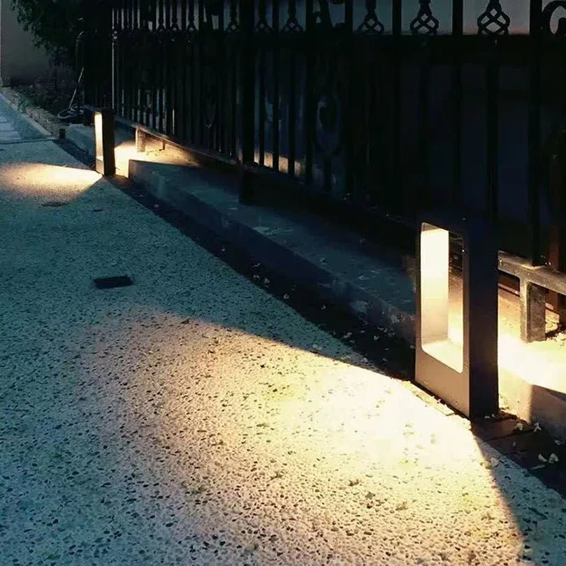 Outdoor Lights, LED Bollard Light for Garden Path and Driveway, Outdoor Garden Lights IP65 with Ground Spike_04