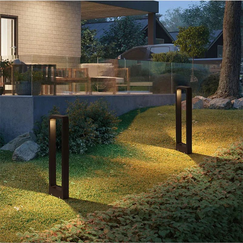 Outdoor Lights, LED Bollard Light for Garden Path and Driveway, Outdoor Garden Lights IP65 with Ground Spike_05