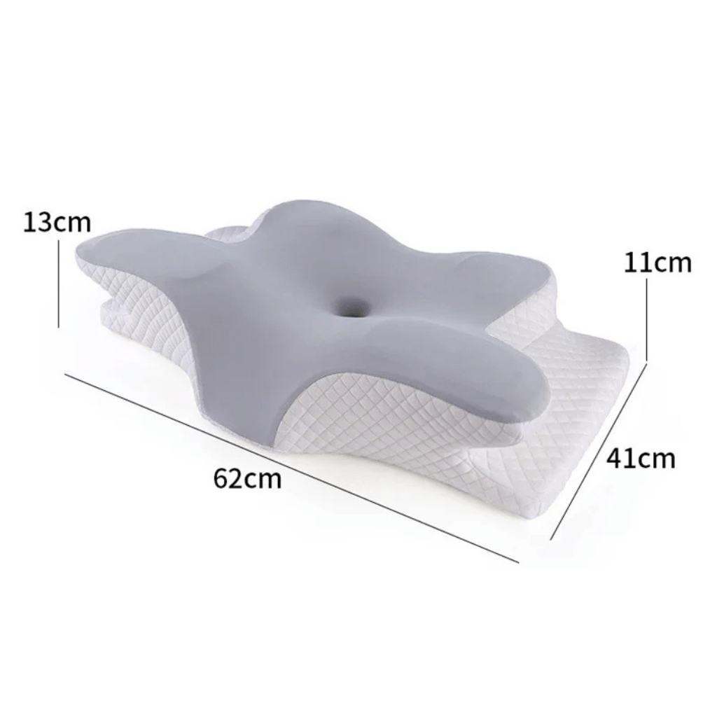 Memory Foam Pillow for Neck Pain, Orthopaedic Pillow for Side Sleepers, Cervical Support Pillow with Washable Cover_05