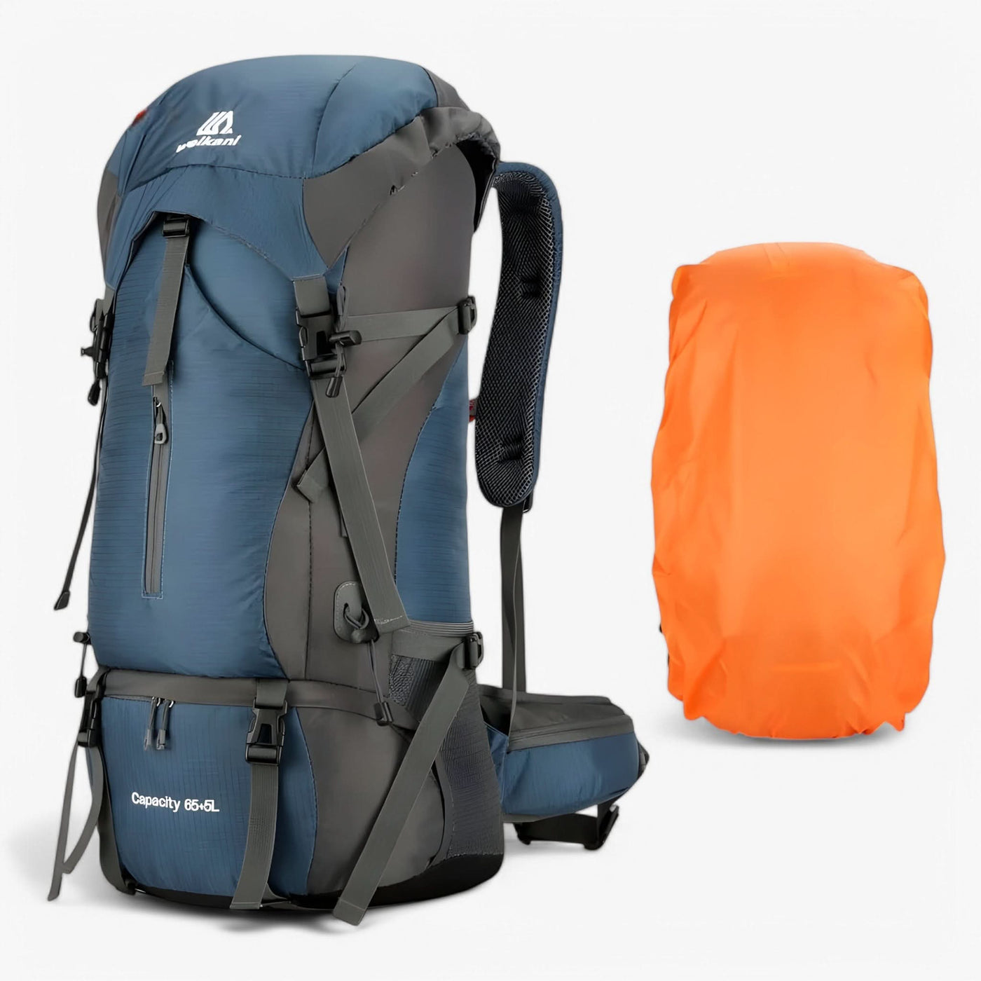 OutdoorPro | 70L Hiking Backpack with Water-Resistant Rain Cover | Ergonomic Design for Comfortable Outdoor Adventures 0