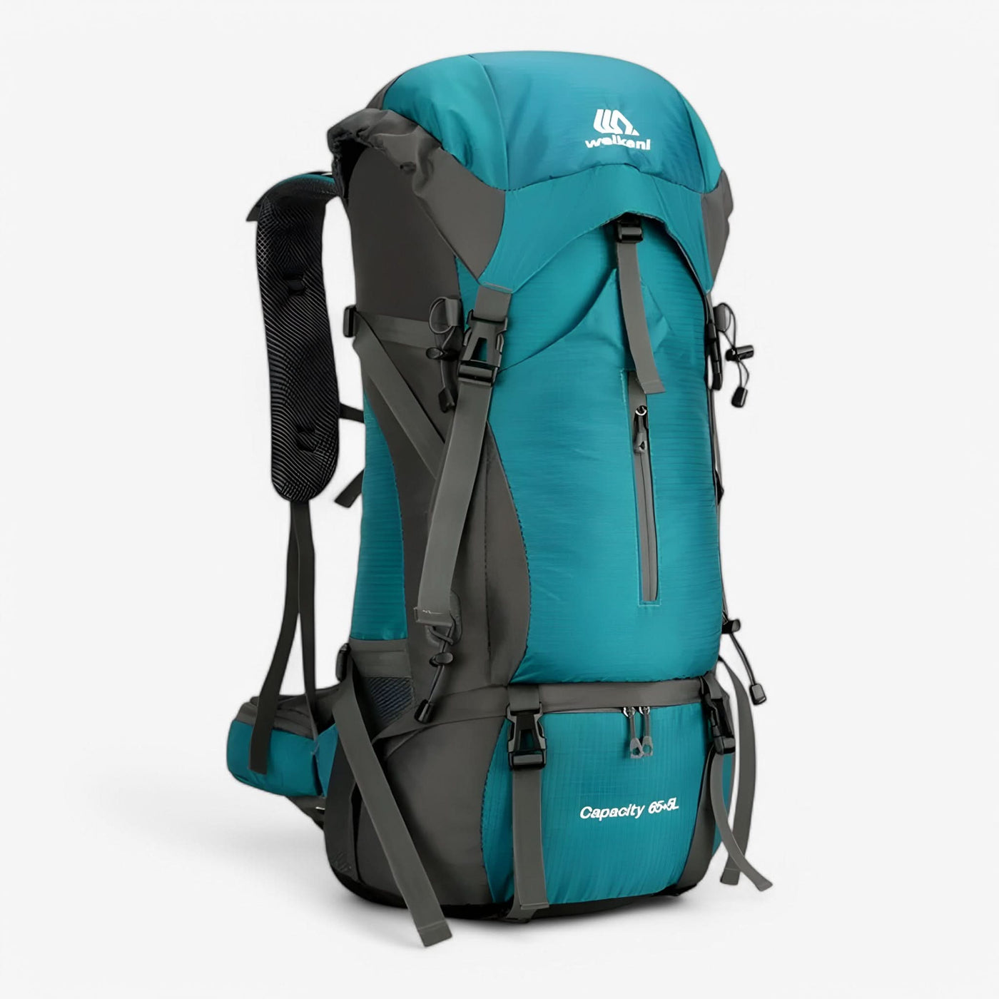 OutdoorPro | 70L Hiking Backpack with Water-Resistant Rain Cover | Ergonomic Design for Comfortable Outdoor Adventures 1